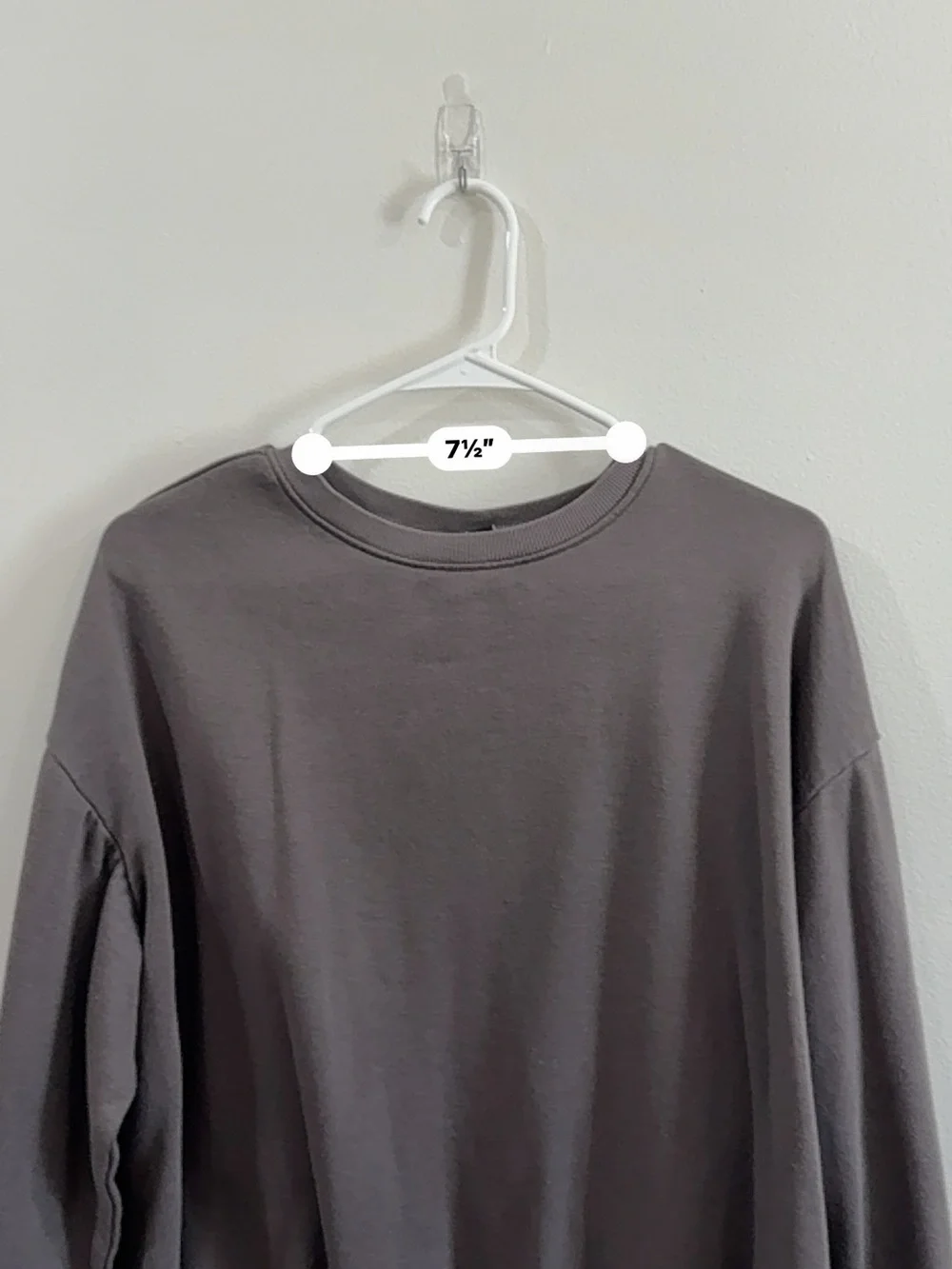 Classic Crewneck Sweater - Gray